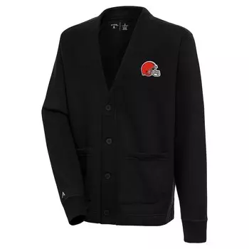 Кардиган Antigua Cleveland Browns, черный