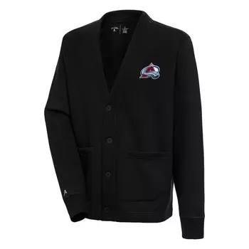 Кардиган Antigua Colorado Avalanche, черный