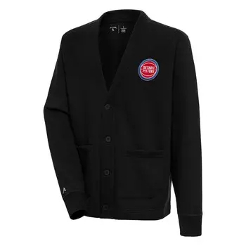 Кардиган Antigua Detroit Pistons, черный