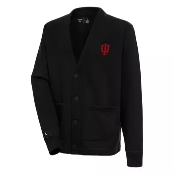 Кардиган Antigua Indiana Hoosiers, черный