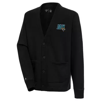 Кардиган Antigua Jacksonville Jaguars, черный