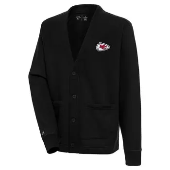 Кардиган Antigua Kansas City Chiefs, черный