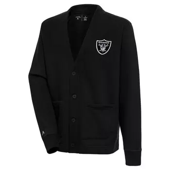 Кардиган Antigua Las Vegas Raiders, черный