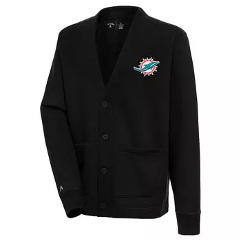 Кардиган Antigua Miami Dolphins, черный