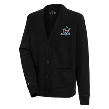 Кардиган Antigua Miami Marlins, черный