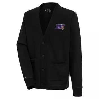 Кардиган Antigua Minnesota Vikings, черный