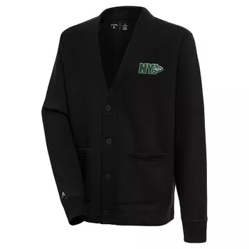 Кардиган Antigua New York Jets, черный
