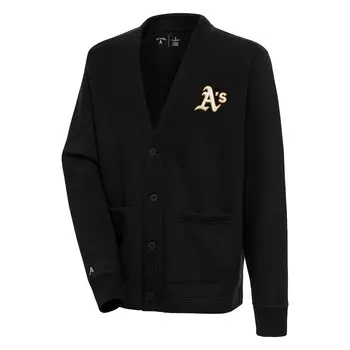 Кардиган Antigua Oakland Athletics, черный