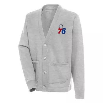 Кардиган Antigua Philadelphia 76Ers, серый