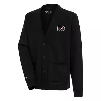 Кардиган Antigua Philadelphia Flyers, черный