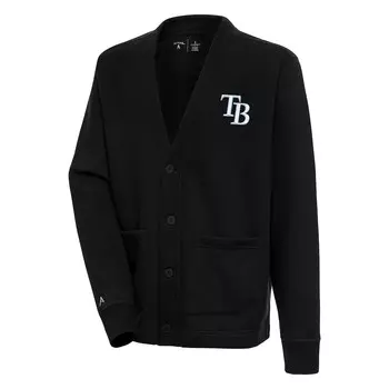 Кардиган Antigua Tampa Bay Rays, черный