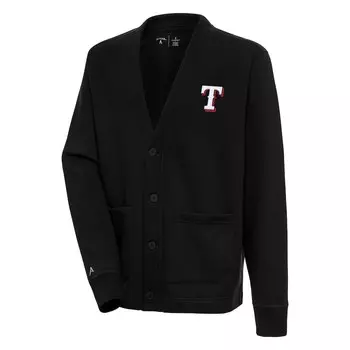 Кардиган Antigua Texas Rangers, черный