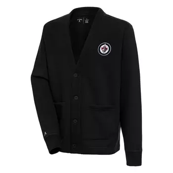 Кардиган Antigua Winnipeg Jets, черный
