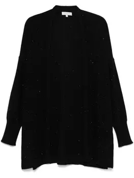 Кардиган Antonelli, украшенный пайетками, черный