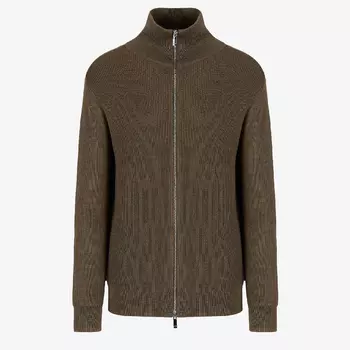 Кардиган Armani Exchange, коричневый