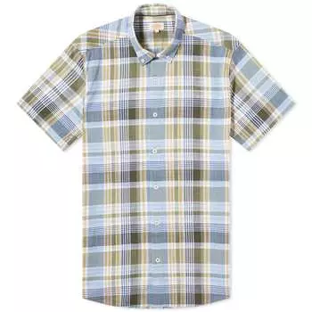 Кардиган Armor-Lux Button Down Short Sleeve Check Shirt, цвет Pagoda