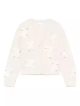 Кардиган Ashtan LoveShackFancy, белый