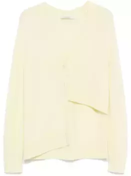 Кардиган асимметричного кроя Dorothee Schumacher, желтый