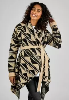 Кардиган AZTEC MATERNITY DRAPE JoJo Maman Bb, бежевый