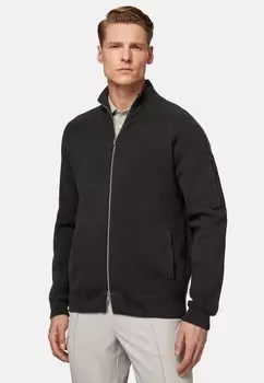 Кардиган B TECH FULL-ZIP TECHNICAL Boggi Milano, темно-серый