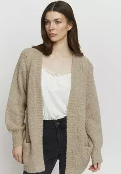 Кардиган b.young, бежевый меланж