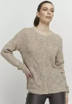 Кардиган b.young, бежевый меланж