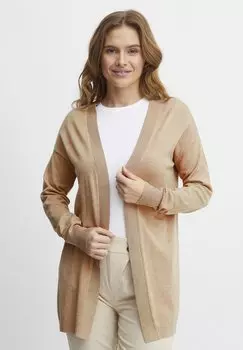 Кардиган b.young, бежевый меланж