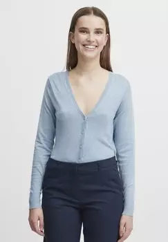 Кардиган b.young БИММПИМБА ВНЕК, цвет blue bell melange