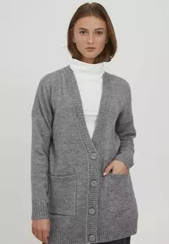 Кардиган b.young BYOKIRA КАРДИГАН, цвет mid grey melange