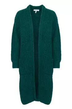 Кардиган b.young BYOKSANA LONG 20810495, зеленый