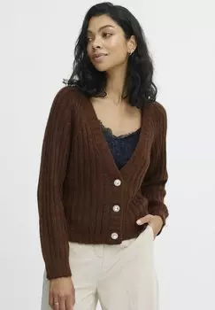 Кардиган b.young, коричневый