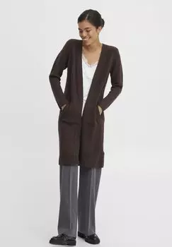 Кардиган b.young, коричневый