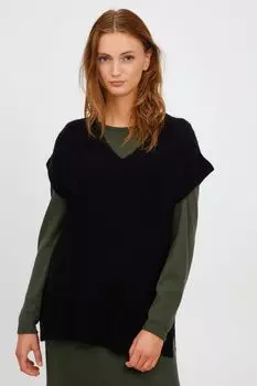 Кардиган b.young Pullunder BYMISHA SLIPOVER 20810220, черный