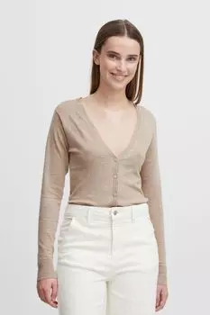 Кардиган b.young Strickjacke BYMMPIMBA1 VNECK 20811927 in, цвет Strickjacke BYMMPIMBA1 VNECK CARDIGAN - 20811927 in