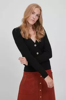 Кардиган b.young Strickjacke, черный