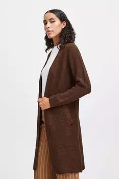 Кардиган b.young Strickjacke, коричневый
