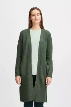 Кардиган b.young Strickjacke, зеленый