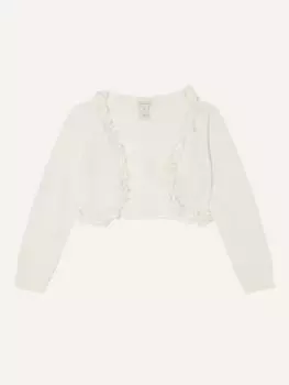 Кардиган baby flora Monsoon, слоновая кость