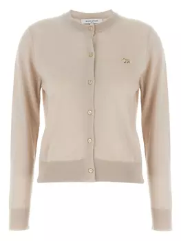 Кардиган Baby Fox Maison Kitsun, нейтральный