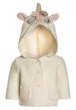 Кардиган BABY GAP, цвет ivory frost