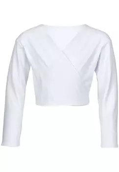 Кардиган BALLETT WICKELJACKE MANDY Tanzmuster, цвет wei