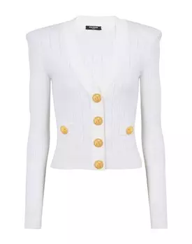 Кардиган Balmain, белый