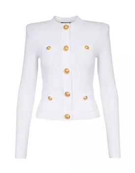 Кардиган Balmain, белый