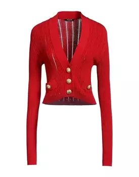 Кардиган Balmain, красный