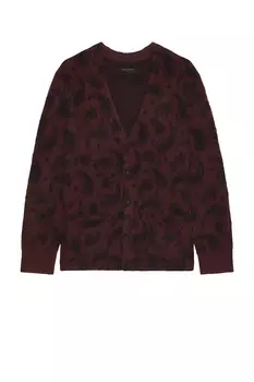 Кардиган bancat Allsaints, красный