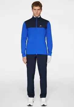 Кардиган BANKS MID LAYER J.LINDEBERG Sports, синий