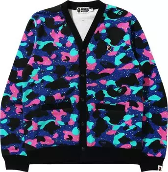 Кардиган BAPE x Kid Cudi Sweat Cardigan 'Navy', разноцветный