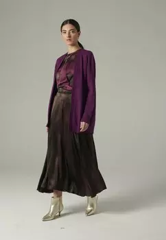 Кардиган BASIC Manila Grace, фиолетовый