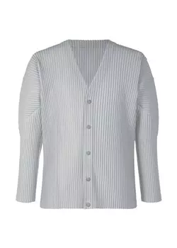 Кардиган basics Homme Pliss Issey Miyake, серый