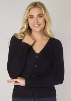 Кардиган базового уровня "BAS-YVON Cardigan" Base Level, синий